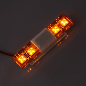 RC Model LED polis gece flaş ışığı lamba 1/10 1/8 RC HSP Trx4 Tamiya CC01 4WD eksenel SCX10 modeli araba - Product Image 4