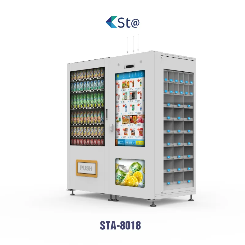 Machines à collation de haute qualité Chine Distributeur extérieur Distributeur automatique personnalisé