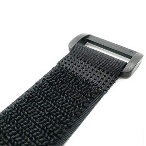 Correa de cincha de sujeción reutilizable correa de gancho y bucle elástico con hebilla - Product Image 3