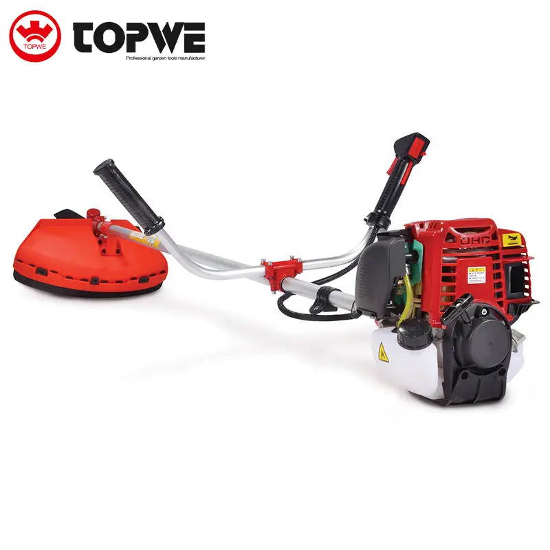 TOPWE CE Approved Garden Tools 4-stroke Brush Cutter 35.8cc Gasoline Grass Trimmer