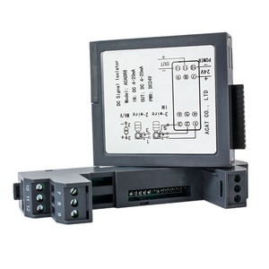 high accuracy 4-20ma <strong>input</strong> 0-10v <strong>output</strong> dc analog signal isolator transmitter 2 in 2 out signal isolator splitter converter - Product Image 6