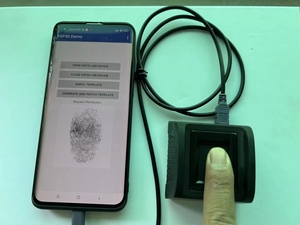 Nuevo 500DPI Windows Linux Android Sistema operativo FBI Escáner biométrico óptico de huellas dactilares para sistema de asistencia de tiempo - Product Image 5