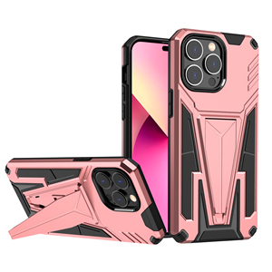 iPhone 14的装甲支架防震坚固外壳和带支架的iPhone 13手机外壳 - Product Image 2