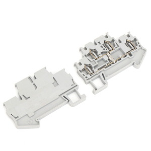 STTB 2.5-PV <strong>Double</strong>-<strong>Layer</strong> <strong>Spring</strong> Type <strong>Terminal</strong> <strong>Block</strong> Upper and Lower Interconnected DIN Rail Connector 2.5mm &sup2; - Product Image 3