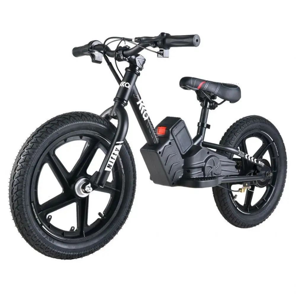 2023 मॉडल 16 इंच ई पावर टॉय साइकिल 16 इंच 250 डब्ल्यू बच्चों के लिए इलेक्ट्रिक बैलेंस बाइक