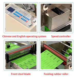 2024 New Materials Fully Automatic Unwinding Punching Laminating Color Tracing and Cutting Machine ITO Film Roll to Sheet <strong>Cutter</strong>
