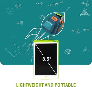 可擦绘图儿童数字8.5液晶书写记事本图形平板电脑 - Product Image 4