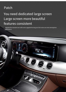 Per Mercedes-Benz W213 E300 E200 controllo centrale grande schermo doppio pannello digitale a grappolo LED strumento tachimetro Display LCD - Product Image 3