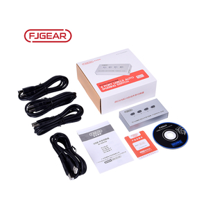 FJ-4UA Fjgear 4 port usb2.0自動共有スイッチ4入力1出力複数のシステムと互換性あり3つの切り替えモード - Product Image 6