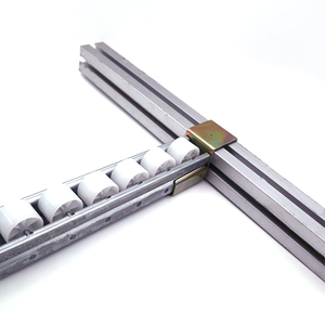 Sistema de pista de rodillos de tubo magro de aluminio/diseño fluido para línea de montaje y manejo de materiales - Product Image 4
