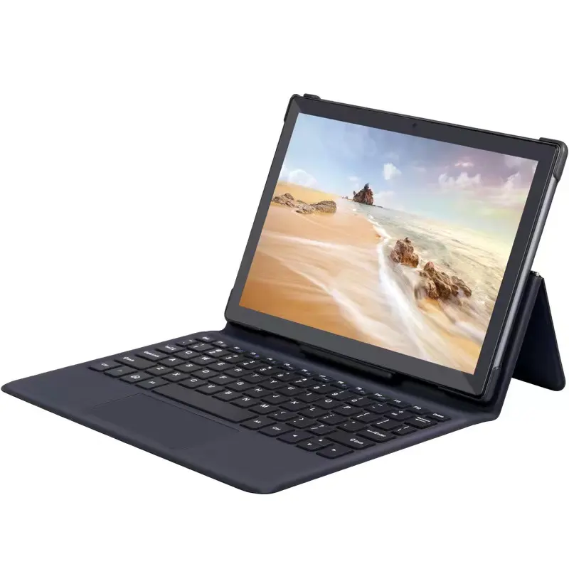 Tablet 10.1 אינץ 4GB RAM 64GB אחסון אנדרואיד אוקטה בליבת 11 Tablet 2.4G 5G כפולה wiFi HD מגע מסך tablet pc עם מקלדת