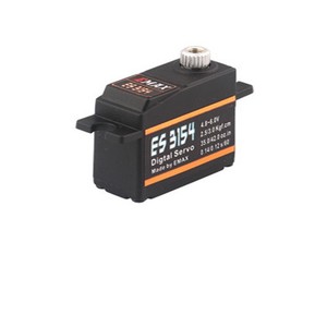 EMAX ES3154 17g metal dijital rc direksiyon servo rc uçak ve rc uçak için - Product Image 1
