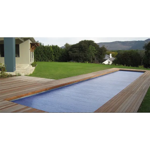 2019 pp formato su misura di Cui Sopra terra automatico copertura per piscina anti-uv impermeabile isolamento piscina coperta piscina copre