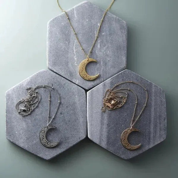 Ожерелье, подарок, исламское ювелирное изделие, с каждой непринужденностью, Ожерелье, Луна