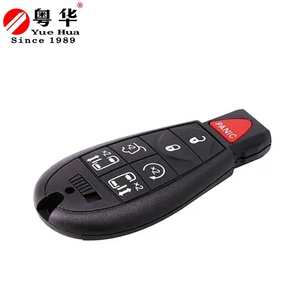 Key programmierer von fernbedienung auto schlüssel fall Transponder Car Key Shell für Chrysler Town & Country 2008-2016 Auto Parts