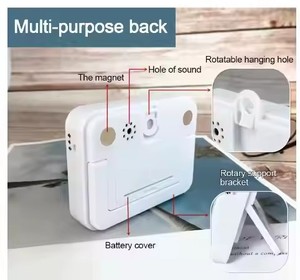 Multifunctional Digital Kitchen Timer LED HD Display Countdown &amp; Alarm Clock with Sound <strong>Flash</strong> Vibration Reminder <strong>Memory</strong> <strong>Function</strong> - Product Image 2
