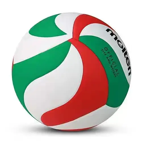 Voleibol inflable de microfibra PU, pelota de voleibol fundida de entrenamiento o partido, tamaño 5, 2022, precio más barato, 5500