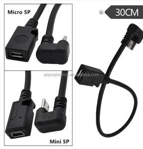 OTG U角形状通用串行总线C型公到不同通用串行总线类型手机电缆 - Product Image 5