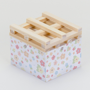 Personalized Square Sticky Notes Post Sticky It <strong>Memo</strong> Pad <strong>Cube</strong> With Wooden Pallet Promotional Wooden Pallet Sticky Adhesive Notes - Product Image 3