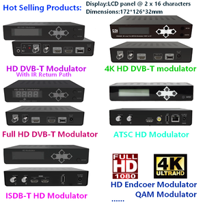 热卖ATSC接收器ISDB-T DVB-T/C HDMI至QAM射频DVB T C有线电视数字电视编码器ISDB调制器电缆高清h.265 ISDBT有线电视 - Product Image 2