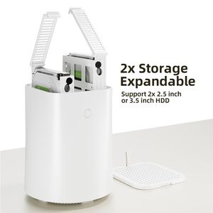 HelorPC AMD Intel NAS Mini PC 300U R7 5700U N100 2イーサネット4 LAN RJ45 MINIPCコンピュータpfsenseデスクトップLinuxファイアウォールルーター - Product Image 2