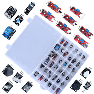 Tscinbuny Electronics Starter Kit con scatola di vendita al dettaglio sensore per apprendimento Set 37 in 1 Kit di moduli sensori per Arduino - Product Image 3