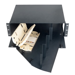 19&quot; 3U ODF enclosure SC LC 96 144 port distribution frame Swing rackmount Rotary <strong>type</strong> fiber <strong>patch</strong> <strong>panel</strong> - Product Image 6
