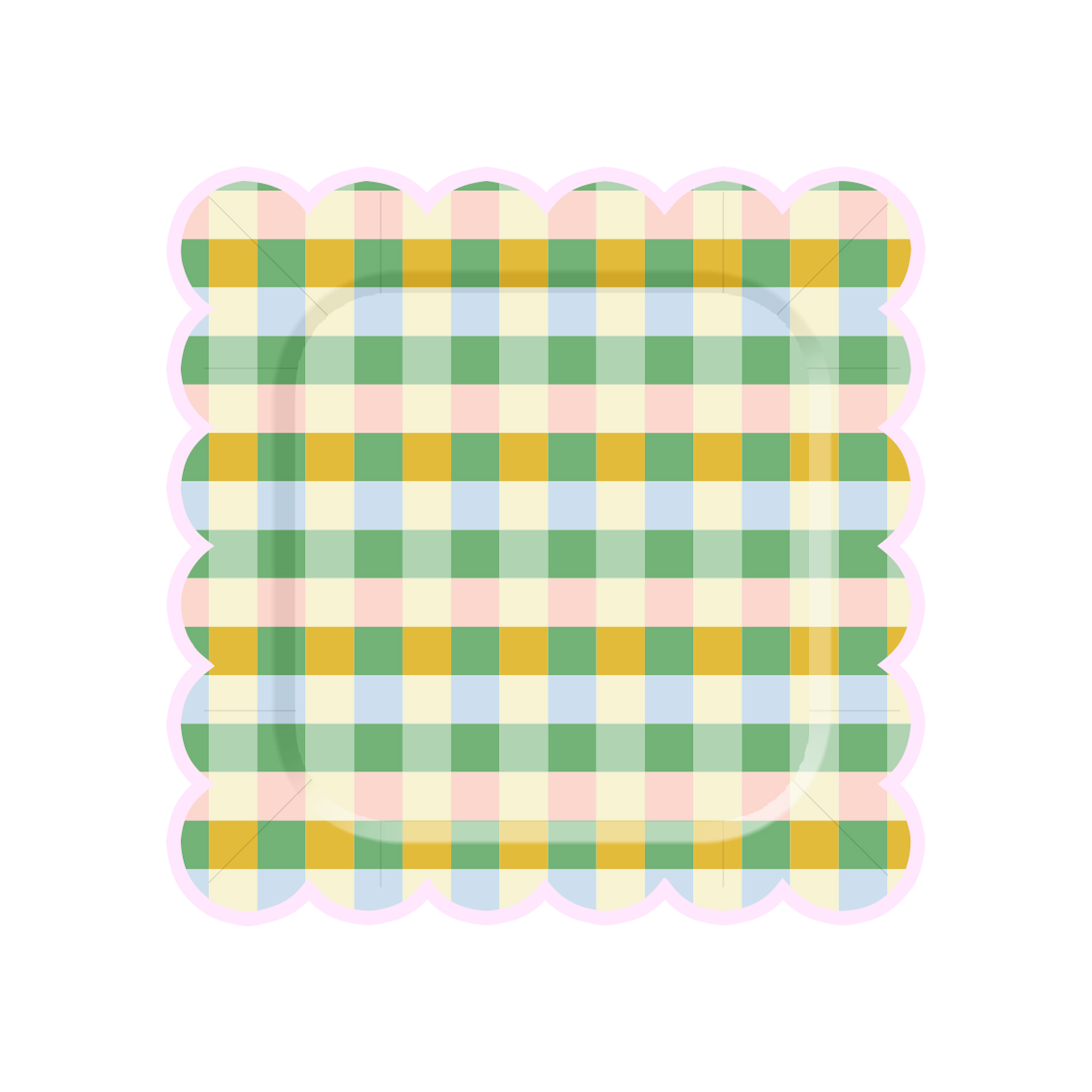 PLATO REDONDO DE 10.5 PULGADAS*8 UNIDADES