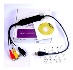 USB 2.0音频视频采集卡AV适配器VHS到DVD视频采集转换器，用于Mac Win7/8/XP/Vista - Product Image 1