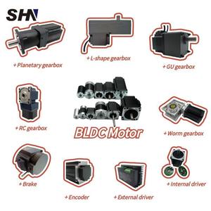 Low Noise Brushless DC Motor 57mm Series <strong>24V</strong> 80W 2000rpm Optical <strong>Encoder</strong> for Robots Machine - Product Image 5