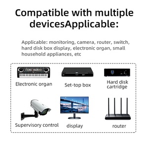 Adaptador de corriente 12V 5A certificado CE/FCC/RoHS, salida dual 12V 5A DC + 5V 2.4A USB 100-240V, sobrecarga de entrada Universal/potencia corta