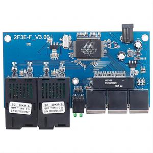 Fiber optik A/B anahtarlama paneli 5 Port 100Mbps SC Fiber optik dönüştürücü ağ ethernet anahtarı Fiber optik alıcı-verici - Product Image 1