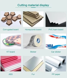 เครื่องตัดแนวราบแบบมีกาวในตัวกระดาษได้รับการรับรองจาก CE เครื่องตัดสติกเกอร์/ฉลาก - Product Image 3