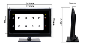 Instrumentos ópticos Lcd Gráfico visual Prueba de visión ocular Monitor de agudeza Apariencia MAC Gráfico de visión Proyector - Product Image 4