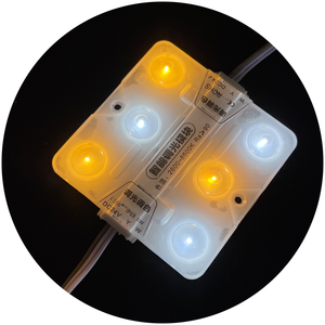 3.6w 160degree Lens Injection 68x68mm 2700-6500K CCT DC24V Signage <strong>Led</strong> Module IP67 for Outdoor <strong>Led</strong> Sign - Product Image 2