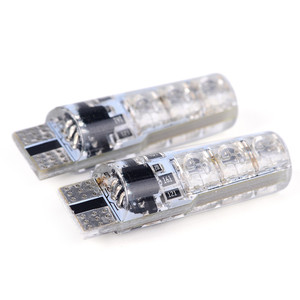 新款T10 5050发光二极管汽车示宽灯汽车圆顶阅读装饰灯6SMD RGB彩色遥控频闪情绪灯 - Product Image 4