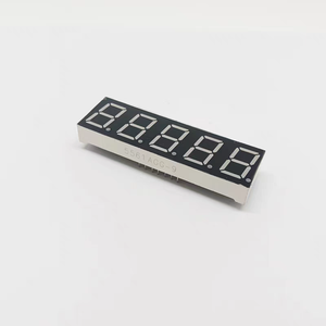Led 7 segmento Display rosso 0.56 pollici 5 cifre tubo digitale personalizzabile Chip colore ad alta luminosità Led sette segmenti Display - Product Image 3