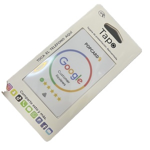 Unique Design Smart URL Write Custom Programmable QR <strong>Code</strong> Business RFID Card Packaging Google Review Card Nfc - Product Image 2