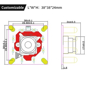 1/3英寸960p 1.3mp CMOS视频监控游戏系统USB摄像头模块 - Product Image 6