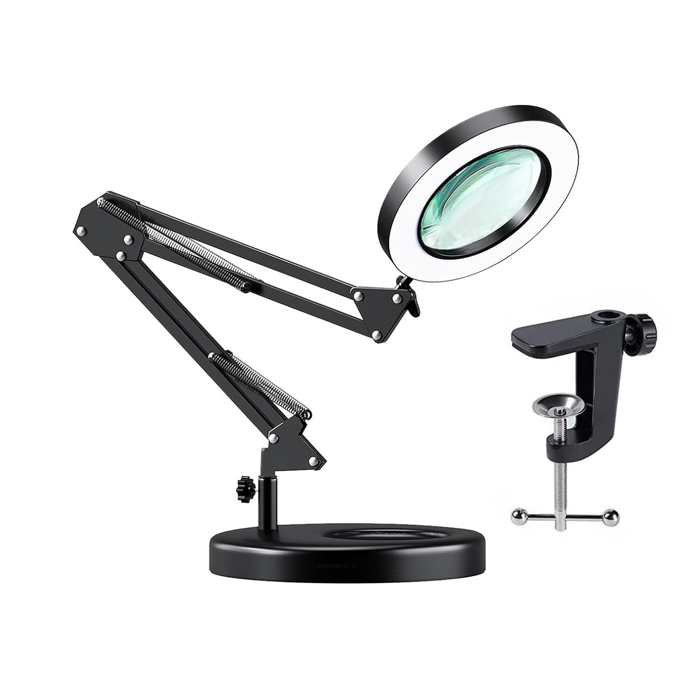 black appearance-dimming color-aluminum clamp-190 large round ba