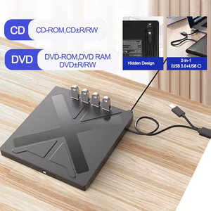 新的外部7合1 dvd/cd/vcd/bd刻录机刻录机光盘驱动器DVD播放器读卡器驱动器USB 3.0 - Product Image 4