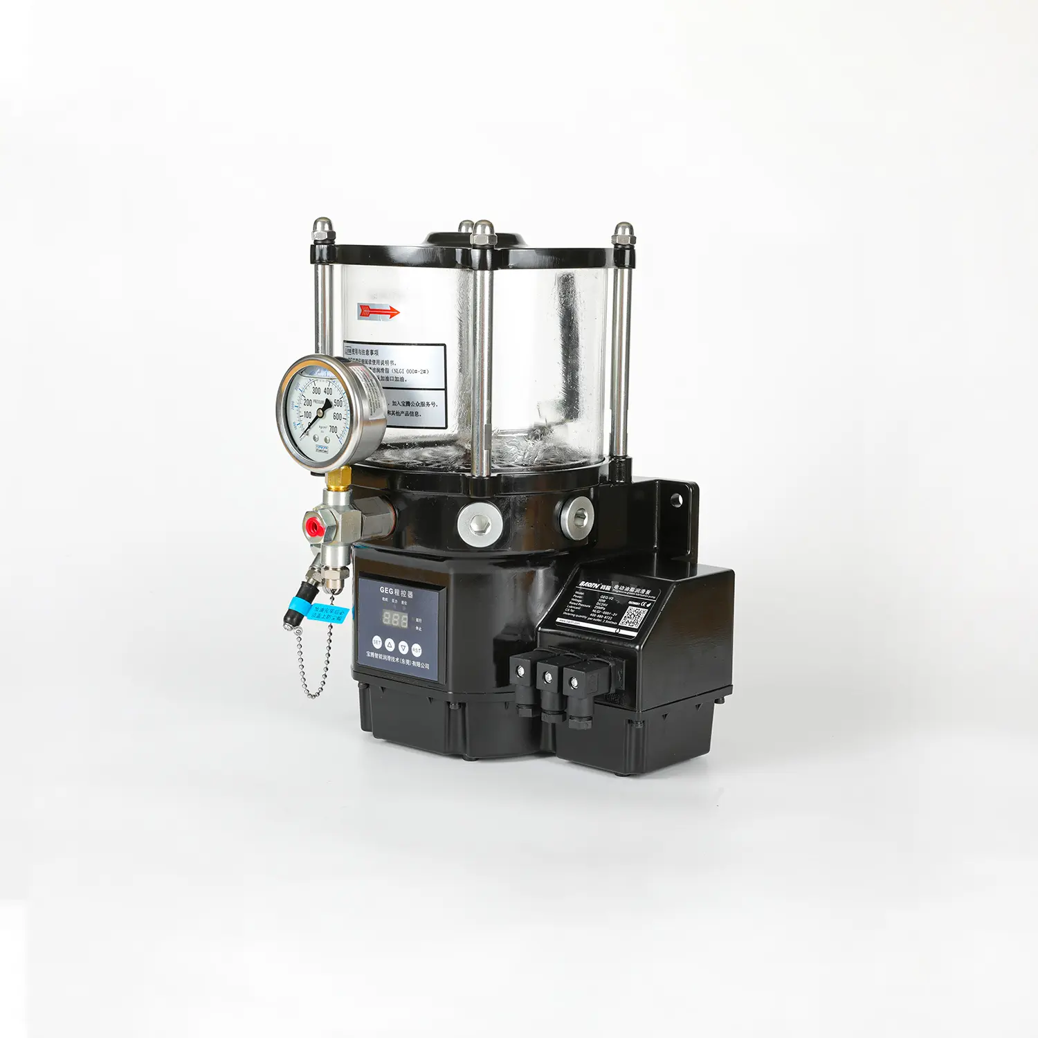 Lubricador centralizado eléctrico de 24V Sistemas de lubricación de grasa automáticos Máquina de bomba de grasa