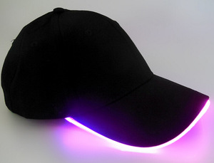 Super Cool LED Illuminated Baseball <strong>Caps</strong> Factory Direct Custom Logo <strong>Cap</strong> Design - Product Image 5