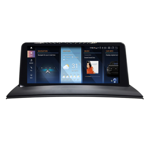 Dokunmatik ekran ile araba aksesuarları Video oynatıcı Android BMW X3 E83 için radyo GPS navigasyon Carplay - Product Image 2