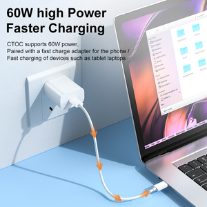 60W 5合1迷你多功能转换器适配器套件紧凑型便携式转换储物盒充电USB旅行数据线组 - Product Image 3