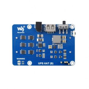 Waves hare Unterbrechung freie Strom versorgung USV HAT (B) für Raspberry Pi, 5V Ausgang, bis zu 5A Strom, Pogo Pins Anschluss - Product Image 3
