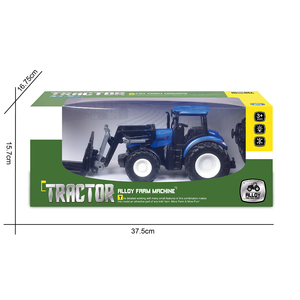 1/24 2.4G 6 CH Metal uzaktan kumanda simülasyon yükleyici modeli küçük traktör RC oyuncak ışık ile - Product Image 2