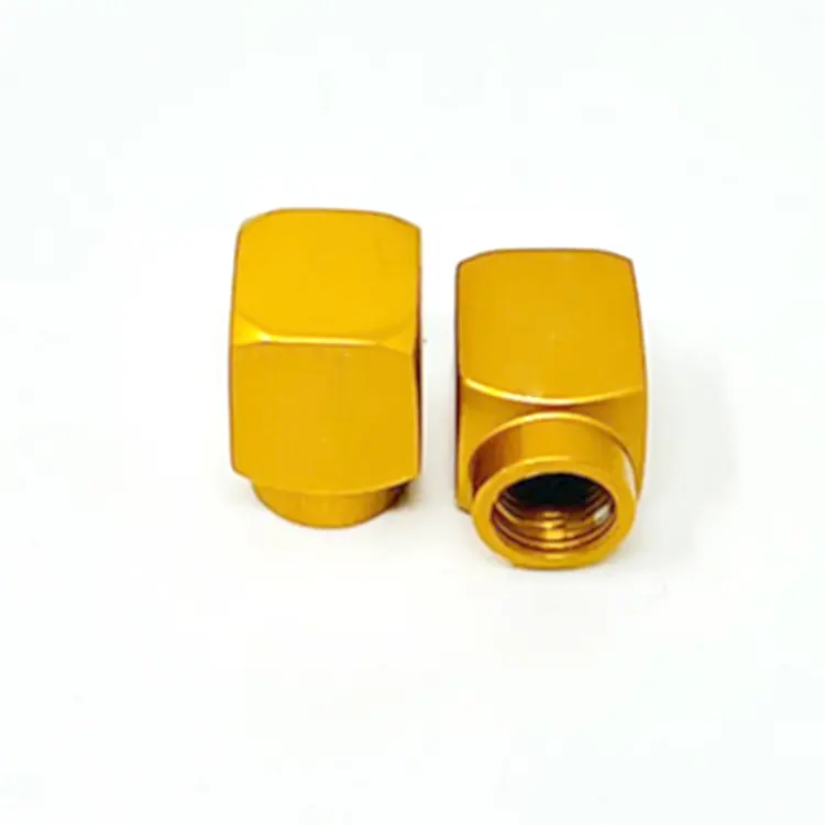 Bouchons de tige de valve à long boulon personnalisés pour le métal emballant de diverses couleurs