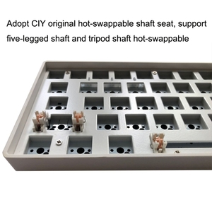 Hot Dual-mode Wireless Customized Hot Swap <strong>Custom</strong> <strong>Keyboard</strong> Kit DIY Keycap Gaming <strong>Keyboard</strong> with Red Shaft - Product Image 4