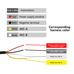 <strong>Temperature</strong> and humidity <strong>sensor</strong> transmitter RS485 collector module waterproof probe high-<strong>temperature</strong> <strong>modbus</strong> real-time monitoring - Product Image 4